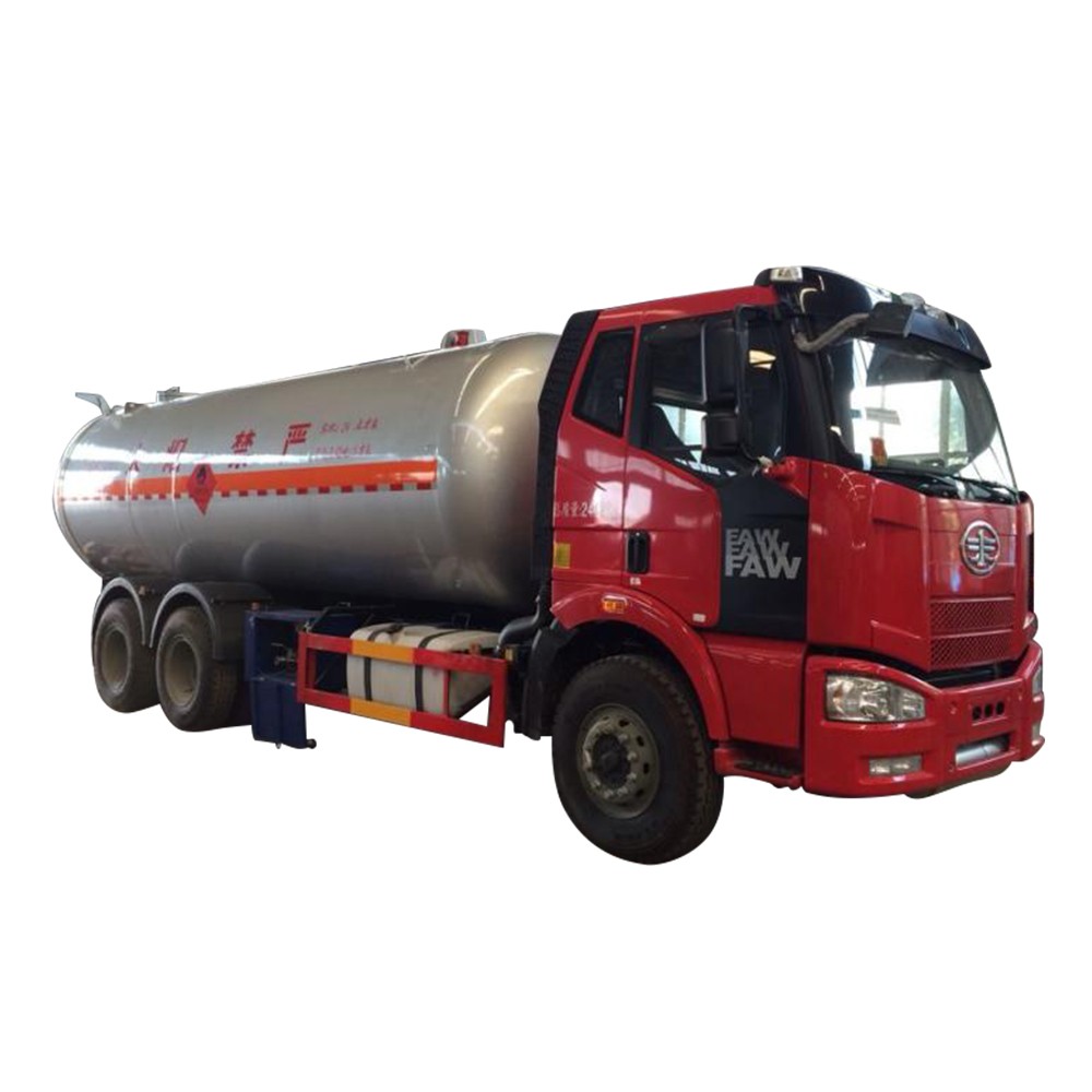 6*4 25 Cbm cysterna z gazem Lpg