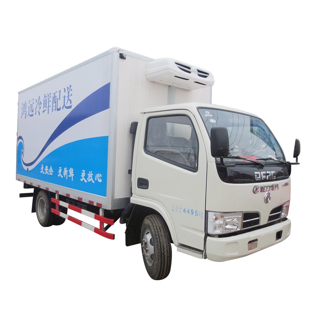 Dongfeng 4-tonowe samochody dostawcze z mrożoną żywnością