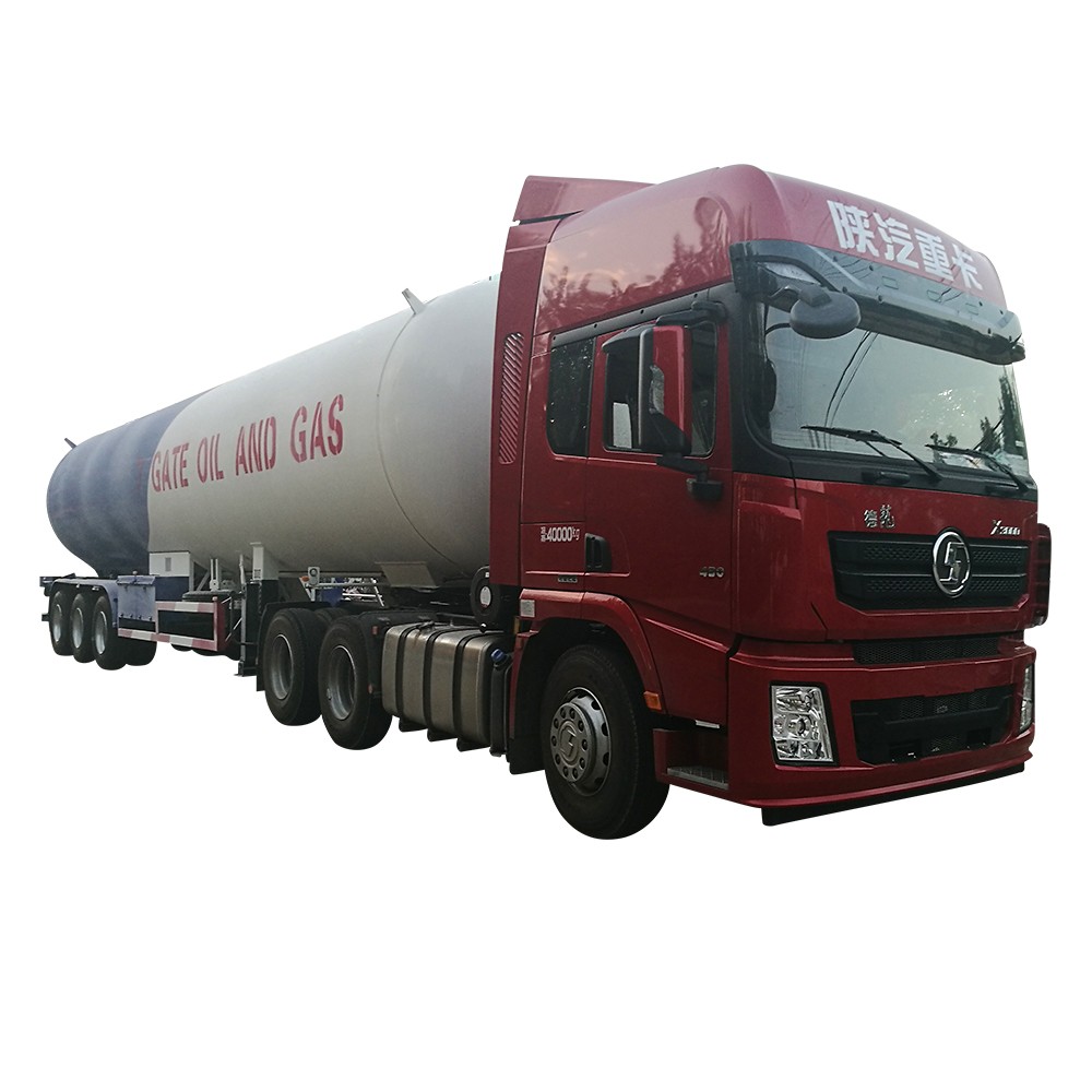 3 osie 56m3 23,5 ton Lpg Naczepa ze zbiornikiem na gaz